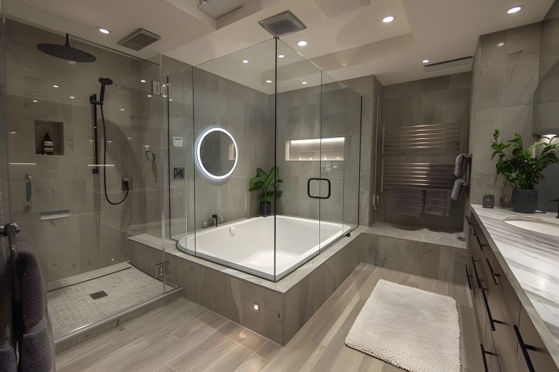 Modern Drop-In Tub